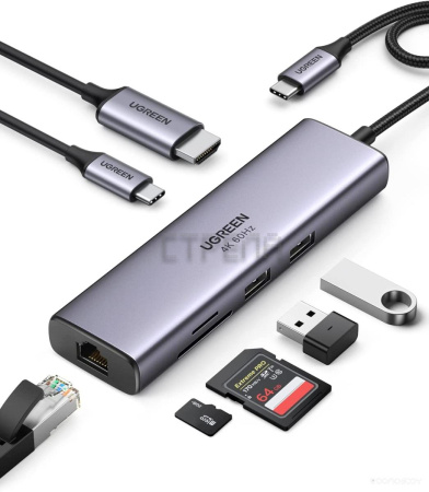 Док-станция Ugreen CM512 60515