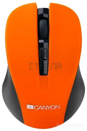 Мышь Canyon CNE-CMSW1O Orange USB