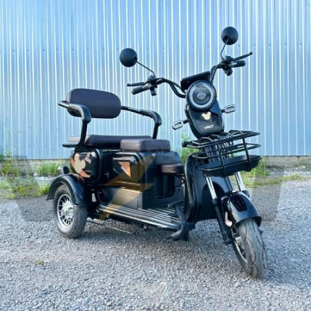 Электроскутер Volt TRIO (черный)